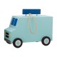 Glitzhome 9.45"L Wooden Lobster Truck Birdhouse