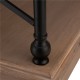 Glitzhome 23.00"L French Vintage Antiqued finish Accent Table/Side Table