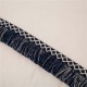 Glitzhome 2 Pack Indigo Dream Cotton Euro Sham Cover