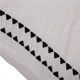 Glitzhome 2 Pack Rhythmic Melody Cotton Euro sham Cover