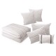 Glitzhome 6 Piece Rhythmic Melody Cotton Comforter Set