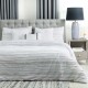 Glitzhome 6 Piece Rhythmic Melody Cotton Comforter Set