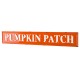 Glitzhome 35.75"L Enameled Metal "PUMPKIN PATCH" Wall Sign