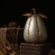 Glitzhome 14"H Galvanized Metal Tall Pumpkin