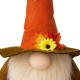 Glitzhome 24"H Fall Fabric Gnome Standing Decor