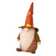 Glitzhome 24"H Fall Fabric Gnome Standing Decor