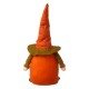 Glitzhome 24"H Fall Fabric Gnome Standing Decor