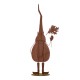 Glitzhome 48"H Fall Metal Gnome Standing Decor