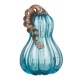 Glitzhome S/3 Blue Glass Pumpkin