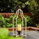 Glitzhome 22"H Large Farmhouse Rustic Metal Lantern