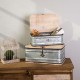 Glitzhome S/2 Galvanized Wood Storage Chests