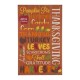 Glitzhome 24.00"H Thanksgiving Wooden Word Sign Hanging Decor