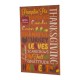 Glitzhome 24.00"H Thanksgiving Wooden Word Sign Hanging Decor
