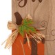 Glitzhome 42.00"H Thanksgiving Wooden Pumpkin Porch Sign Board