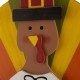 Glitzhome 40.00“H Thanksgiving Wooden Turkey Porch Decor