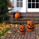 Glitzhome Halloween Jack O Lantern Set of 2