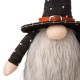 Glitzhome 20"H Halloween Fabric Gnome Sitter Decor