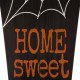 Glitzhome 42"H Halloween Wooden Coffin Porch Leaning Decor