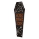 Glitzhome 42"H Halloween Wooden Coffin Porch Leaning Decor