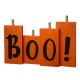 Glitzhome 20"L Halloween Wooden Boo Standing Decor