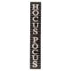 Glitzhome 60"H Halloween Wooden Hocus?Pocus Standing Porch Sign or Hanging Decor (KD, Two Function)