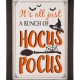 Glitzhome 24"H Halloween Wooden Sanding Easel Sign Decor or Hanging Decor (Two Function)