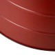 Glitzhome 22"D Painted Red Metal Tree Collar