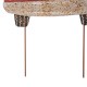 Glitzhome 31.89"H Rusty Metal Christmas Truck Yard Stake or Standing Décor or Wall Décor