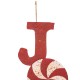 Glitzhome 36.02"H Rusty Metal "JOY" Yard Stake or Wall Décor