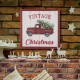 Glitzhome 18.00"L Wooden Truck Wall Décor