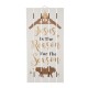 Glitzhome 27.95"H Wooden Nativity Wall Decor