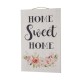 Glitzhome 17.72 H" Wooden "HOME SWEET HOME" Word Sign Wall Décor