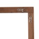 Glitzhome 28"H Wooden Window Frame with Wooden "HOME SWEET HOME" Word Sign Wall Décor