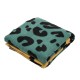 eUty Women Green, Yellow and Beige Leopard Grain Scarf