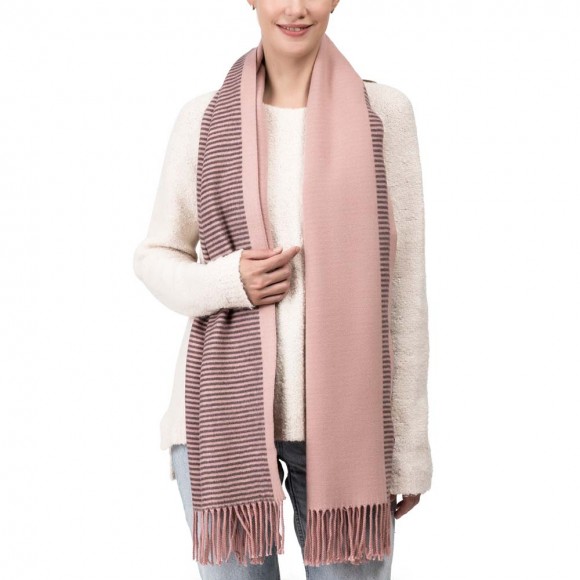 Oversized Pink Scarf