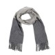 eUty Unisex Oversized Grey long scarf Scarf with Tassels