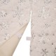 Glitzhome 48"D White Plush with Snowflake Christmas Tree Skirt