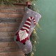 Glitzhome 21.00"L Gnome Hooked Stocking