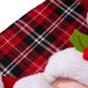 Glitzhome 36"L Felt 3D Santa Oversized Count Down Stocking