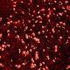 Glitzhome 48"D Red Sequin Christmas Tree Skirt