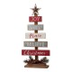 Glitzhome 20"H Wooden Sign Table Tree Décor