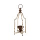 Glitzhome Set Of 2 Farmhouse Rustic Metal Lantern (Large and Small)