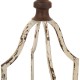 Glitzhome Set Of 2 Farmhouse Rustic Metal Lantern (Large and Small)