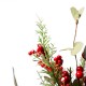 Glitzhome 20"H Christmas Floral Table Tree Décor
