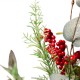 Glitzhome 20"H Christmas Floral Table Tree Décor