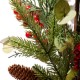 Glitzhome 20"H Christmas Floral Table Tree Décor