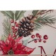 Glitzhome 24"L Wooden "Merry Christmas" Hanging Wall Decor