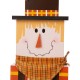 Glitzhome 36.22"H Wooden Snowman Double-edage Box Porch Decor ( Christmas & Fall）