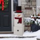 Glitzhome 36.22"H Wooden Snowman Double-edage Box Porch Decor ( Christmas & Fall）