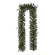 Glitzhome 9 ft. Pre-Lit Greenery Pine Cone Christmas Garland with 50 Warm White LED Lights